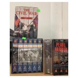 VHS tapes, the Civil War, Pearl Harbor