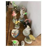 Bird figurines