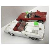 2 toy Cars, corvettes