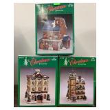 3 Christmas Collection Houses