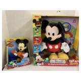 Dancing Mickey and Bubble Blower Mickey