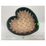 Ceramic Heart Shaped Basket