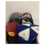 Flat of baseball Hats