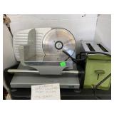 Meat Slicer and Toaster