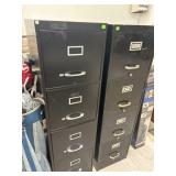 2 cnt - 4 Drawers File Cabinets