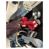 3 Golf Bags & Contents
