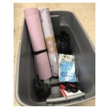 Yoga Mats, Kettle Bell, Weights, Jump Rope, Sauna
