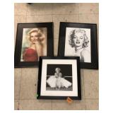 3cnt Marilyn Monroe Framed Pictures