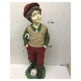 Soccer boy Statue