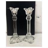 Glass Candle Holders