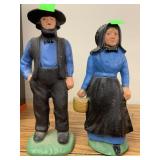 Amish cast iron Statues