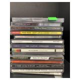 CDs approximately 12, Eric clapton