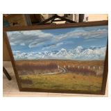 Mountains Painting