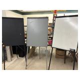 3 Collapsable Easels