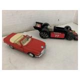 Tonka Racecar and Convertible