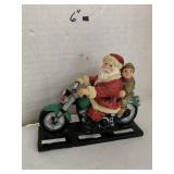 Santa on Motorcycle
