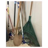 Shovel, Rake, Misc Tools