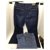 2 Pair Jeans, Tommy Hilfiger, Cos Capris,  both