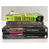 Books and DVDs.