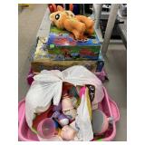 Kids Kitchen set, Plush My Little Pony, & games