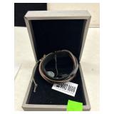 Mad Man Religious Leather Bracelet