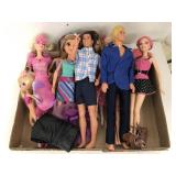 Flat of Barbie & Dolls