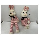 Vintage Plush Bunny Lot of 2