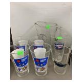 Pitcher and Glasses