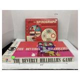 Spirograph and Beverly Hillbillies Game.