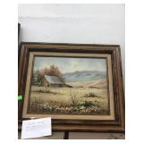 Peters Signed VTG Oil Painting