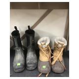 Boys Muck Boots and Snow Boots