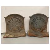 Warsaw Foundry Bookends