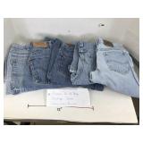 5 pair jeans boys sz 10-12