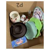 Vase, Plastic Trays, Misc