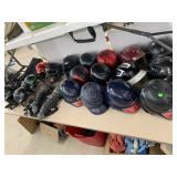 Baseball Helmets, Padding, Bag