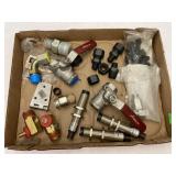 Lot of Valves, connectors, etc