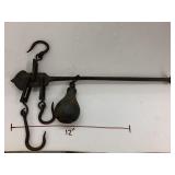 Vintage Hanging Balance Hook Beam