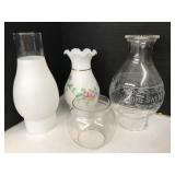 Globes Oil lamp Covers?
