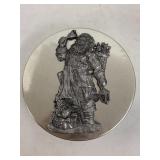 Metal Santa Container