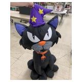 Halloween Cat Blow Up Yard Decor, Not Blowing Up