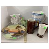 Plate, Vase, Mugs, Misc