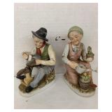 2cnt Homco Figurines
