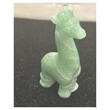 Carved Giraffe Figurine