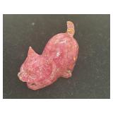 Cat Figurine - Glass? Quartz?