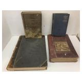 4 antique books Sherlock Holmes