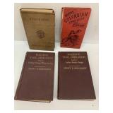 4 Antique Books