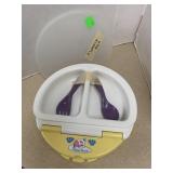 Fisher Price 1990 Baby Dish