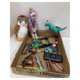 Flat of toys, Pocket Multi Tools, Keys