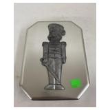 Metal Nutcracker Container
