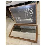 Mirror and Poster Frame